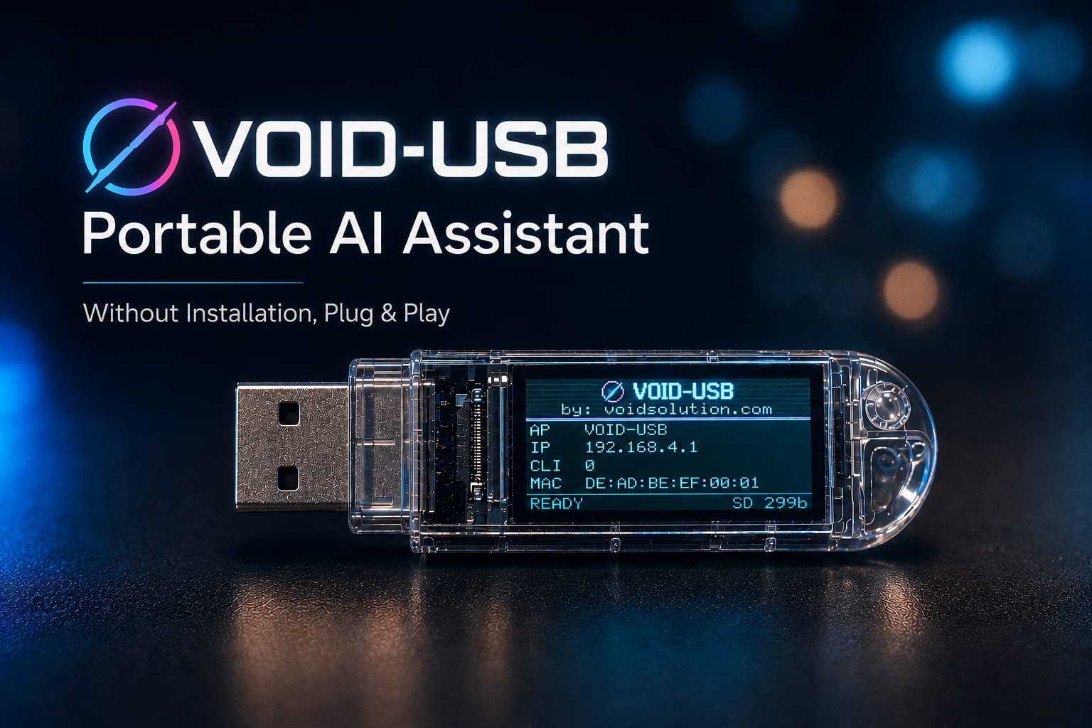 VOID-USB — Portable AI Assistant flashdisk